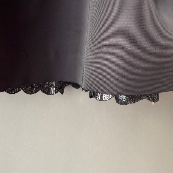 Jason Wu sz 12 Black belted A-line Dress - Picture 5 of 10